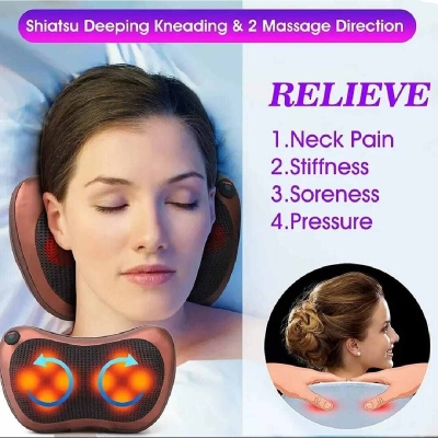 Picture of Massage Pillow for Car, Home, Back & Waist