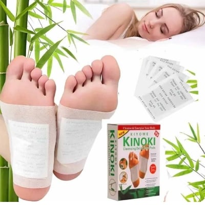 Picture of Kinoki Cleansing Detox Foot Pads - 10 Pads-Multicolor