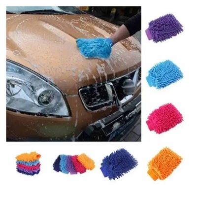 Picture of Double-Sided Microfiber Car Wash Glove