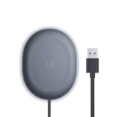 Picture of Bseus Jelly Wireless Charger 15W Fast Qi Wireless Charger For iPhone Airpods Pro Quick Wireless Fast Charging Pad Phone Charger-Blue