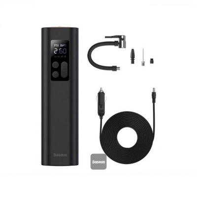 Picture of Baseus Mini Car Air Compressor 12V 150PSI Portable Car Tire Inflator Smart Digital Inflatable Pump For Car Bicycle Boat Air Pump