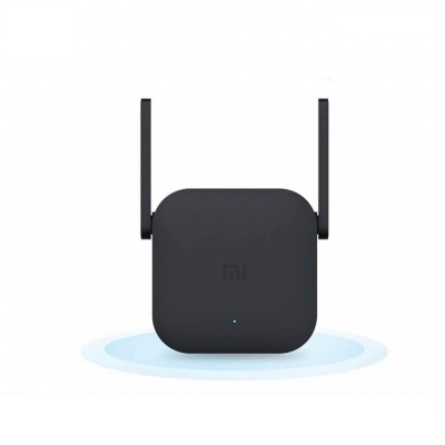 Picture of Xiaomi Mi Pro 300M 2.4G WiFi Amplifier with 2 Antenna-Black