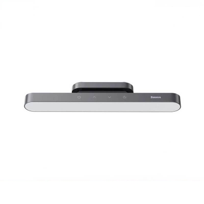 Picture of Baseus Magnetic Table Lamp Hanging Wireless Touch LED Desk Lamp Home Cabinet Study Reading Lamp Stepless Dimming USB Night Light-Silver