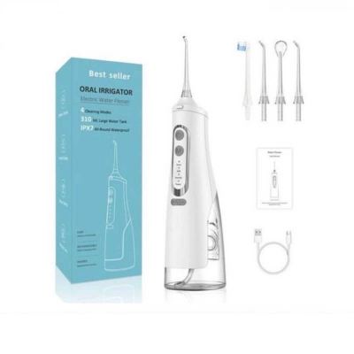 Picture of Xiaomi Oral Irrigator Rechargeable Water Flosser Portable Dental Water Jet Cleaner-White
