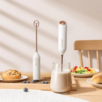 Picture of CIRCLE JOY Battery Operated Electric Milk Frother-White