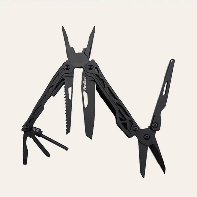 Picture of Xiaomi Nextool NE0123 Outdoor Multifunctional Tool 10 in 1 Stainless Steel Knife-Black
