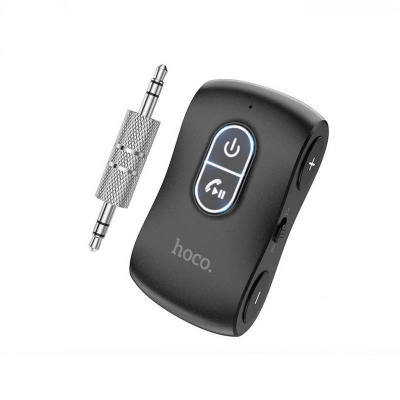 Picture of Hoco E73 Pro Journey AUX Bluetooth Audio Receiver/Transmitter Black-Black