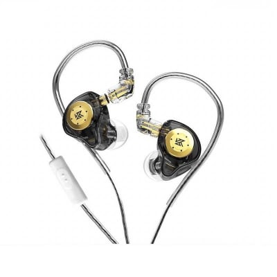 Picture of KZ EDX PRO Dual Dynamic Drive Detachable Cable IEM In-Ear Earphone-White