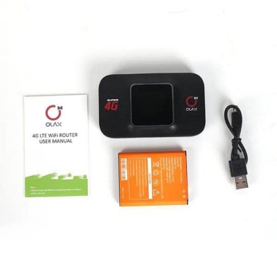 Picture of OLAX MF982 4G LTE Pocket WiFi Hotspot Router 3000mAh-Black