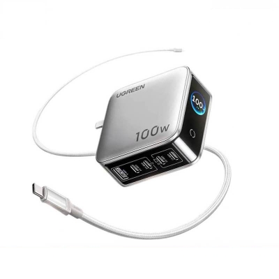 Picture of UGREEN ‎X773 Nexode Pro 100W Charger with Smart Display (65619 / 65634)-Black