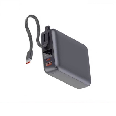Picture of QCY PB20A 20000mAh 45W PD Fast Charging Powerbank-Green