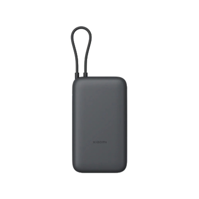 Picture of Xiaomi 20000mAh 22.5W Power Bank with Integrated Cable (PB2020MI) | Fast Two-Way Charging-Black