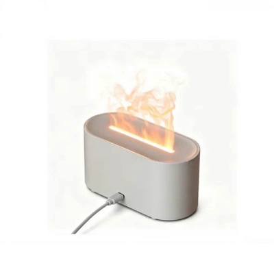 Picture of JF-215 Mini Flame Humidifier Colorful Breathing Ambience-White