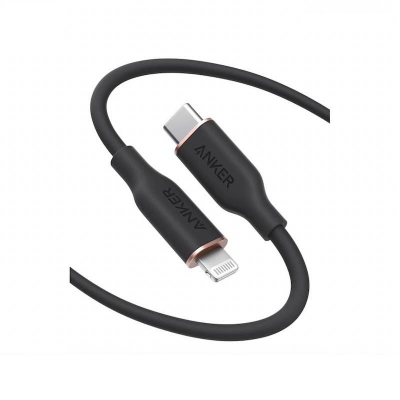 Picture of Anker PowerLine III Flow USB-C To Lightning Cable (Anker 641)-Black