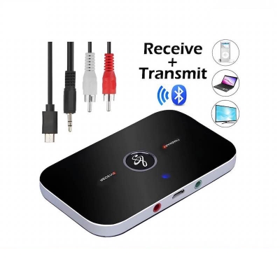 Picture of B6 Bluetooth Stereo Audio Music Receiver and Transmitter-Black