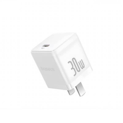 Picture of Baseus 1C 30W Smart Charge Adapter-White