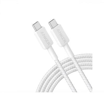Picture of Anker 322 3 Feets Nylon Braided USB-C to USB-C Data Cable-Black