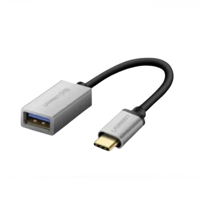 Picture of UGREEN US206 (30646) Type-C Male to USB Female Black Converter-Black