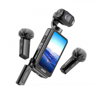 Picture of Ordro M5 5K Pocket Gimbal Camera with IR Night Vision-3-Axis Stabilized Handheld Vlog Camcorder-Black