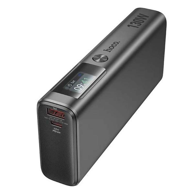 Picture of Hoco Q17B 20000mah Electric 130W Power Bank-Black