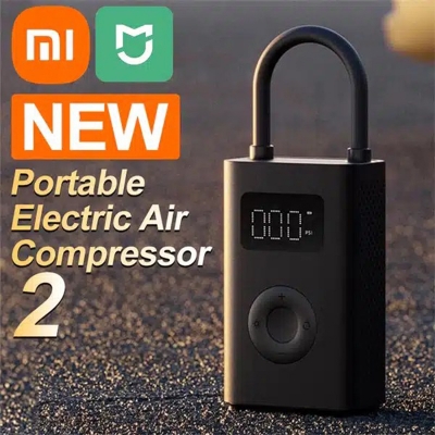 Picture of Xiaomi Mijia Air Compressor 2 Portable Universal Electric Air Pump 2-Black
