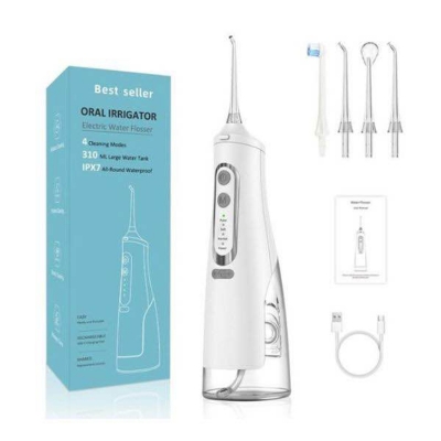 Picture of Xiaomi Oral Irrigator Rechargeable Water Flosser Portable Dental Water Jet Cleaner-White
