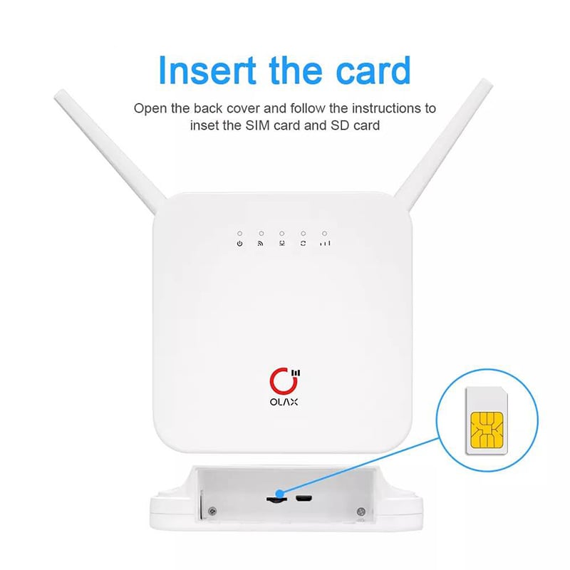 Picture of OLAX AX6 Pro 4G LTE WiFi Router-White