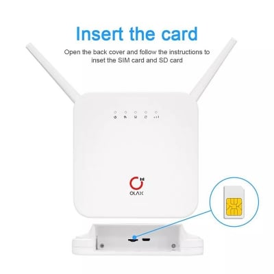 Picture of OLAX AX6 Pro 4G LTE WiFi Router-White