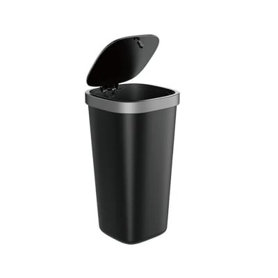 Picture of WiWU Ergonomic Spring Cover Design Trash Can-Black