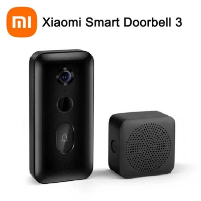 Picture of Xiaomi MJML05-FJ Smart Doorbell 3 Sharp 2K Clarity 5200mAh Battery-Black