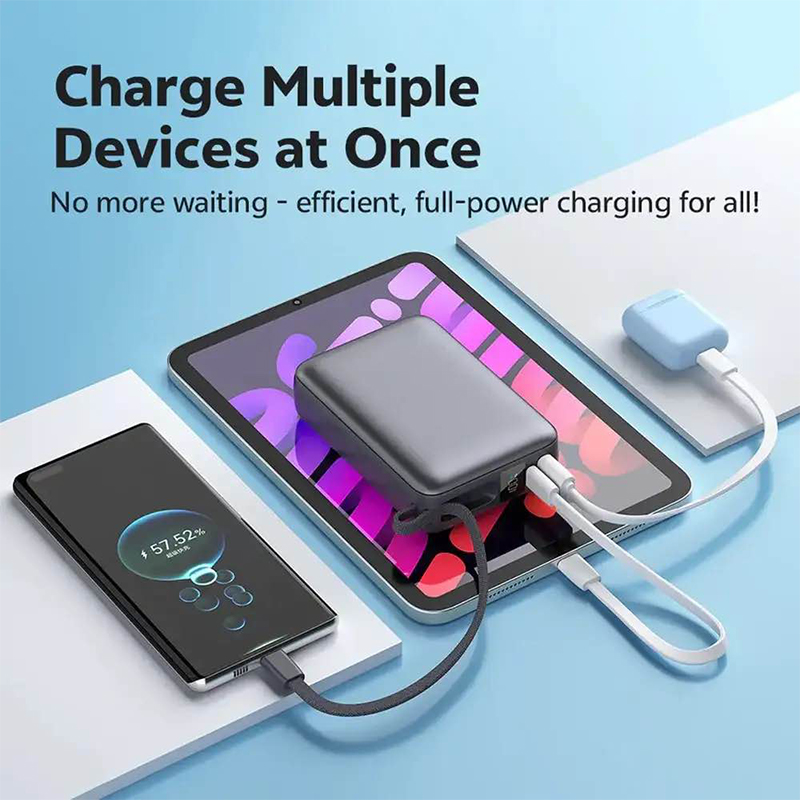Picture of QCY PB20A 20000mAh 45W PD Fast Charging Powerbank-Green