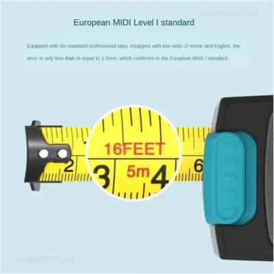 Picture of Xiaomi Mileseey DT10 B3 Laser Rangefinder Tape Measure – 2-in-1 Digital Laser Measure with LCD Display-Black