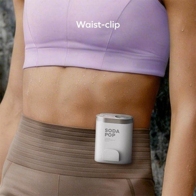 Picture of Momax 1° Go Clip IF23W Mini Fan 40,000 RPM High-Speed Cooling Fan | 3000mAh Rechargeable Clip-On-White