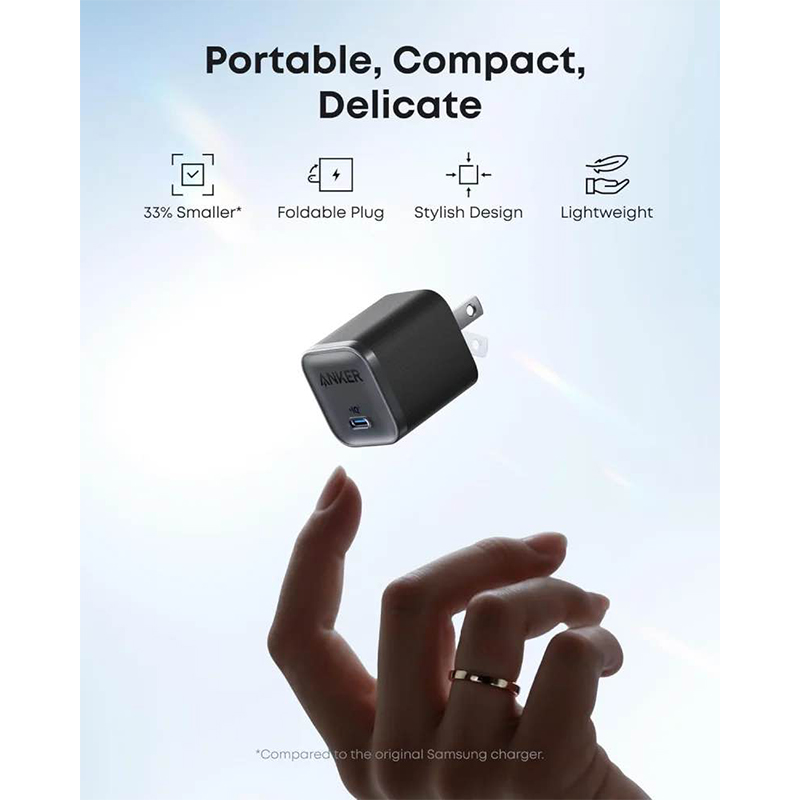 Picture of Anker Nano Pro 1C 45W GaN Charger (A2692)-Black