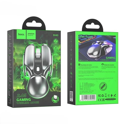 Picture of Hoco DI43 Robot 2.4G Gaming Wireless Mouse-Silver