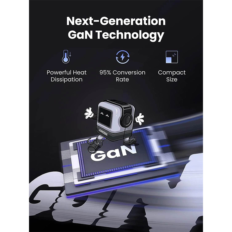 Picture of Ugreen Nexode RG 65W USB C GaN Charger-Grey