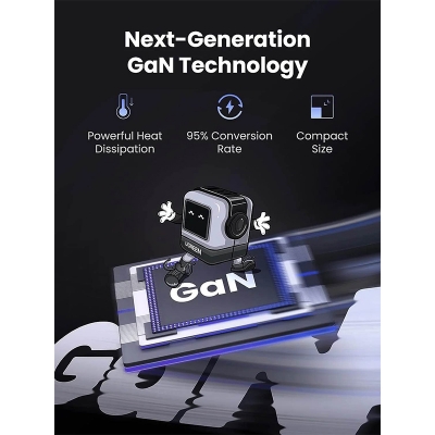 Picture of Ugreen Nexode RG 65W USB C GaN Charger-Grey