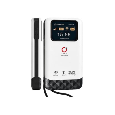 Picture of OLAX M200 GOMATE Sim Supported Pocket Router with Power Bank-Black