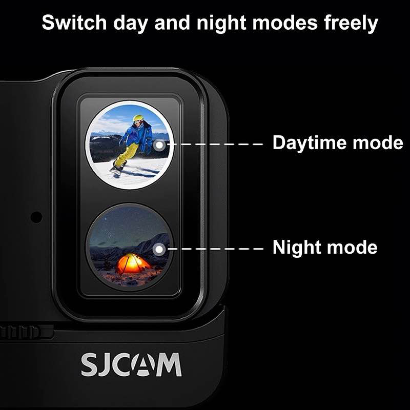 Picture of SJCAM SJ20 Dual Lens Action Camera Full Combo-Black