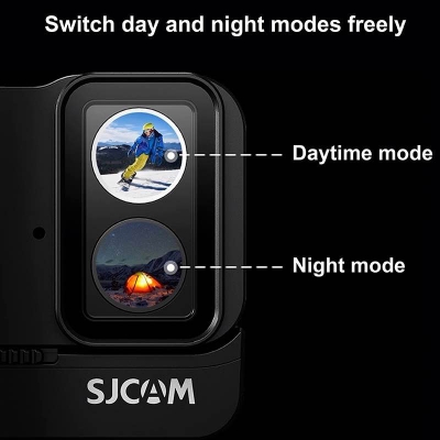 Picture of SJCAM SJ20 Dual Lens Action Camera Full Combo-Black