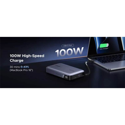Picture of Ugreen Nexode PB551 145W 20000mAh Power Bank-Black