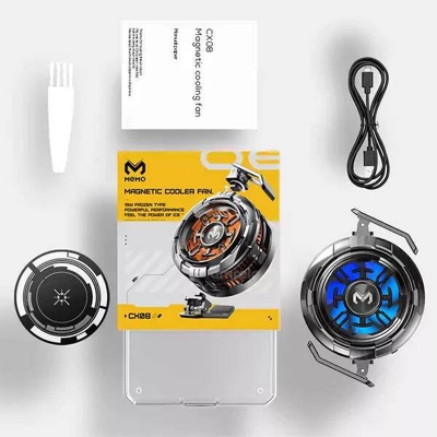 Picture of MEMO CX08 15W Magnetic Freezing Mobile Phone Cooler-Black