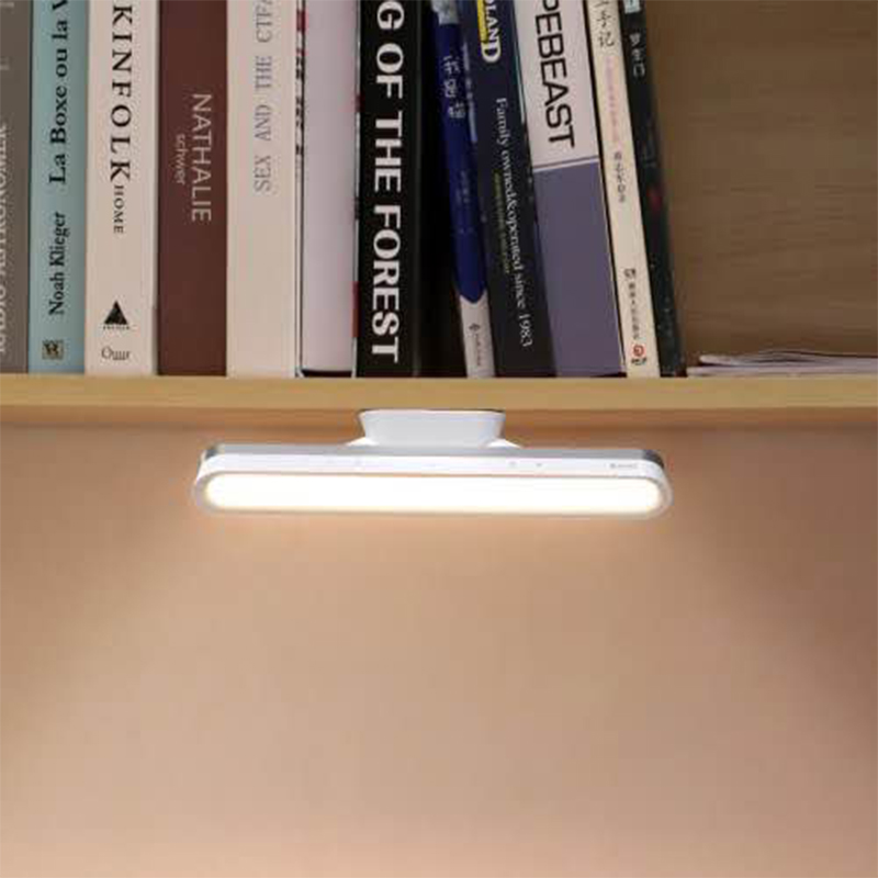 Picture of Baseus Magnetic Table Lamp Hanging Wireless Touch LED Desk Lamp Home Cabinet Study Reading Lamp Stepless Dimming USB Night Light-Silver