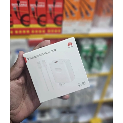 Picture of HUAWEI 88W SUPERPOWER Type C To Type C WALL CHARGER-White