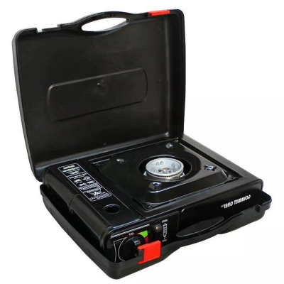 Picture of Osel Gourmet Chef Portable Single Butane Gas Stove with Case For Camping or Emergency-Black