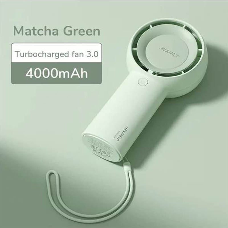 Picture of JISULIFE FA43 Handheld Powerful Turbo Fan 4000mAh-Green