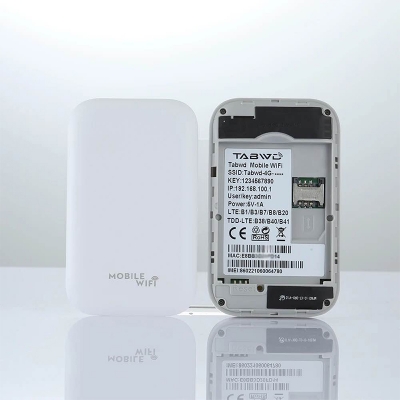 Picture of TABWD 4G Router MF920 Mobile Wi-Fi Router-White