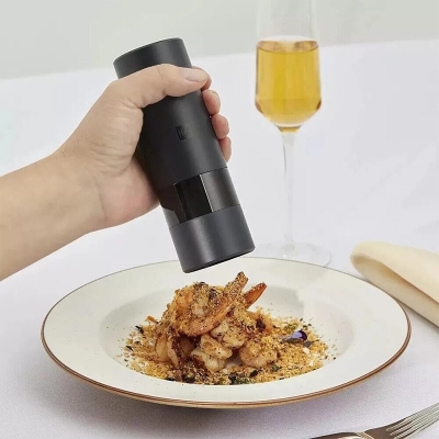 Picture of Xiaomi Huohou Automatic Electric Pepper Salt Grinder-Black