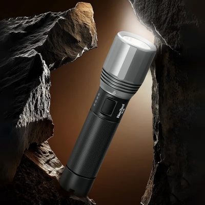 Picture of Xiaomi Nextool T10 2000Lumens 7 Modes High Power LED Rechargeable Flashlight (NE20343-Black