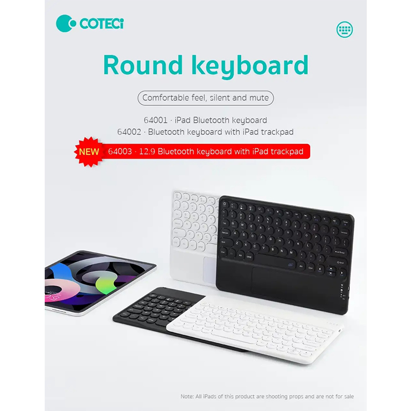 Picture of COTEetCI
COTEetCI Smart KeyBoard with Trackpad-Black